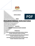 Kertas Konsep Kuiz Pasukan Badan Beruniform 2022