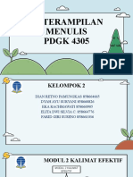 Modul 2 - Keterampilan Menulis PDGK4305