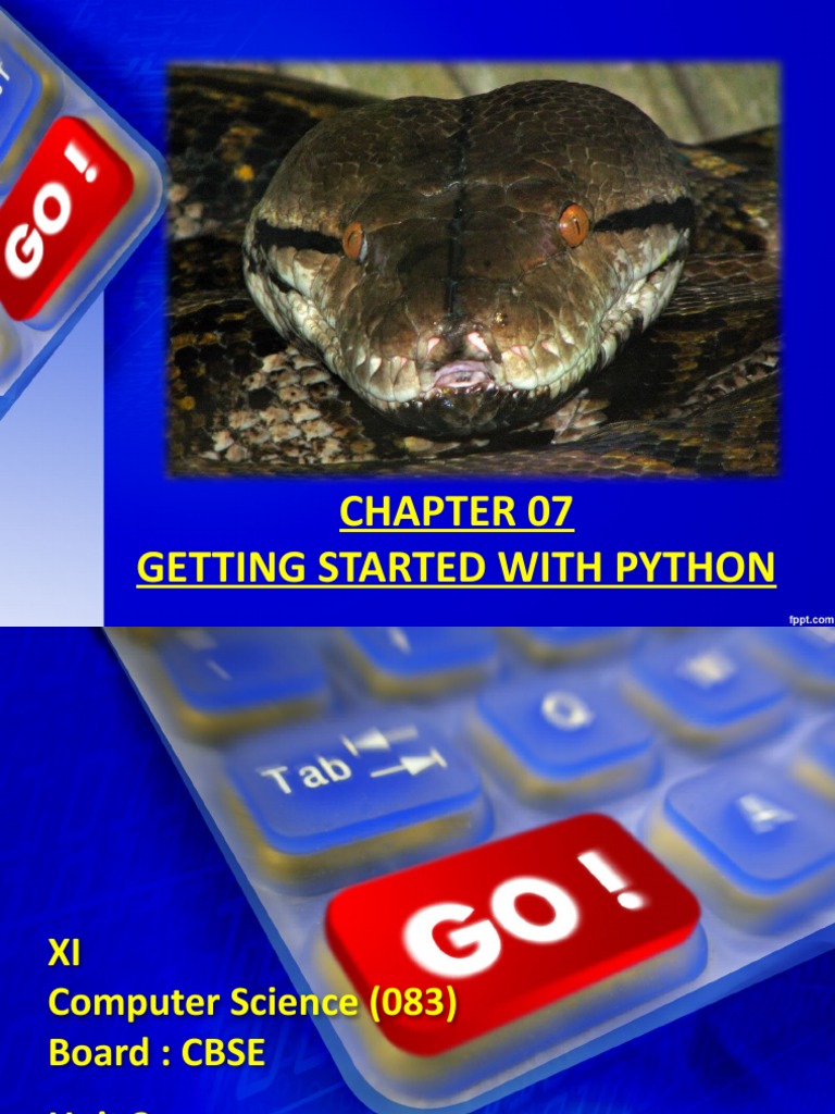 Chapter 5 Getting Started With Python | PDF