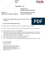 Worksheet - 2.3 20BCS7611