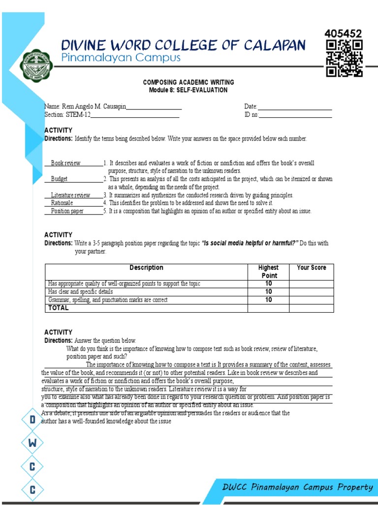 Module 8 R And W Act Download Free Pdf Books Communication