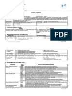 BSHM Syllabus RevisedFormat 2021