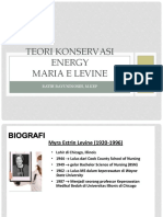 Teori Konservasi Energy. Levine