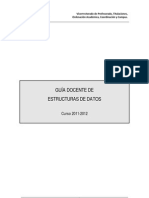 Estructuras de Datos - GII 2011/2012