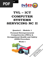 TVL - Ict - Computer Systems Servicing Ncii - Q1 - Module 1 Passed