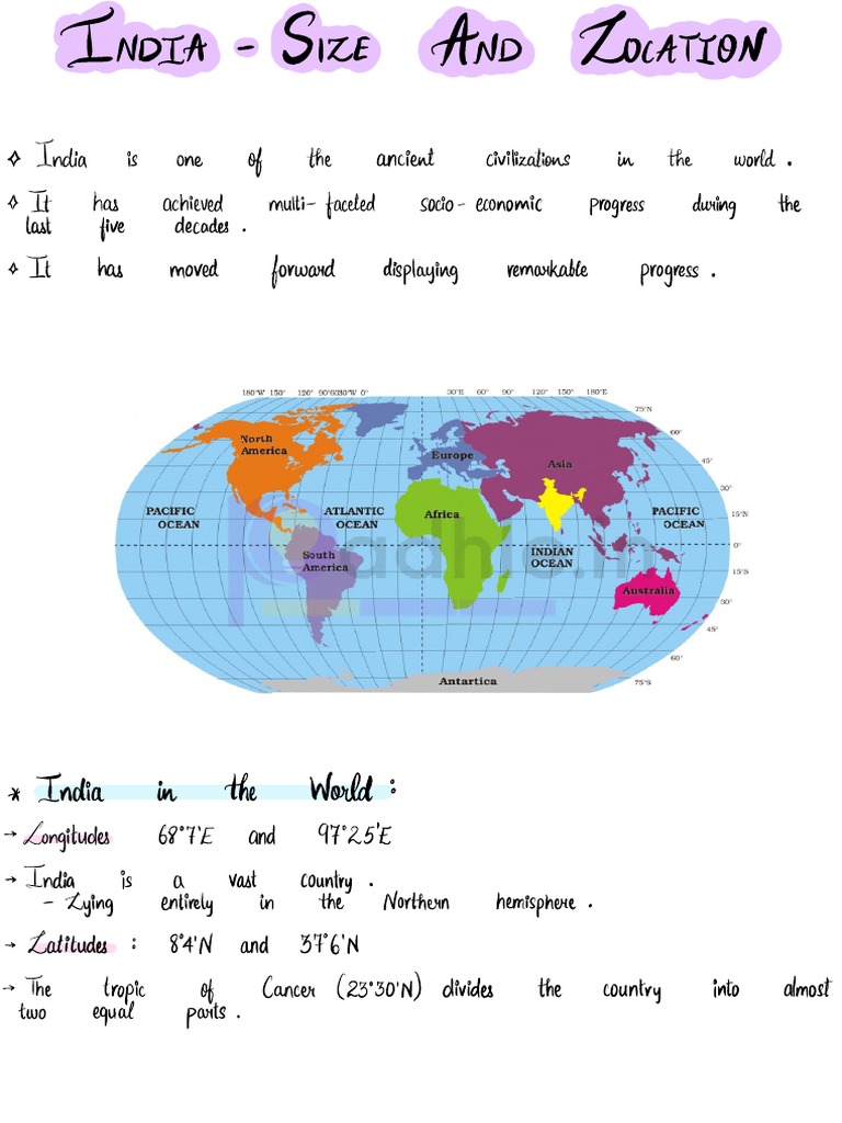 india-size-and-location-class-9-notes-1-pdf-asia-geography