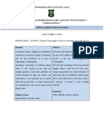 Ensayo Problematica Agua en Tegucigalpa