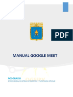 Manual Google Meet Posgrado