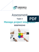 BSBPMG540 - Assessment Task 3 v2