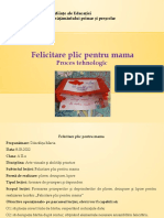 Felicitare Plic Pentru Mama