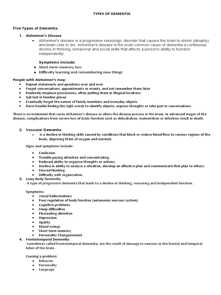 types-of-dementia-pdf-dementia-alzheimer-s-disease
