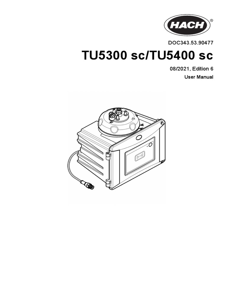 Hach Tu5300 SC PDF