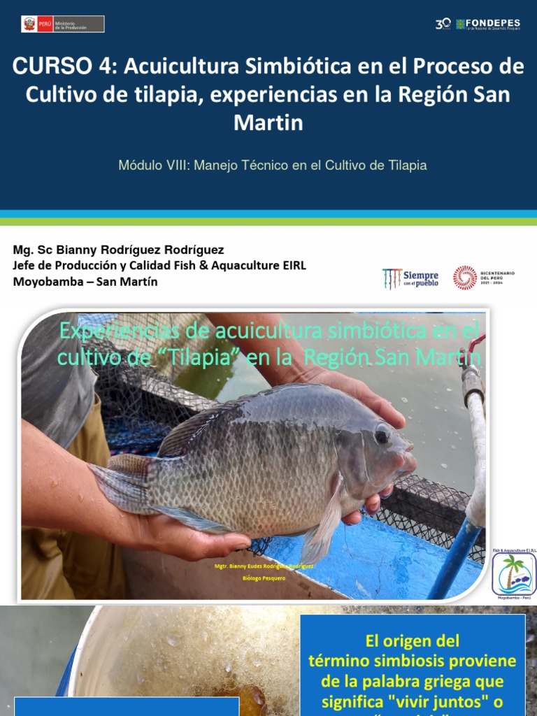 Acuicultura Simbiótica en Tilapia | PDF | Simbiosis | Ecología comunitaria