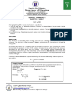 GAS LAWS CHEMISTRY