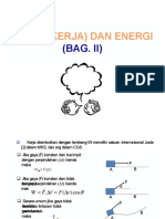 Kerja, Energi, dan Daya