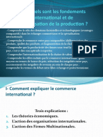 Chapitre 3 Presentation Commerce International