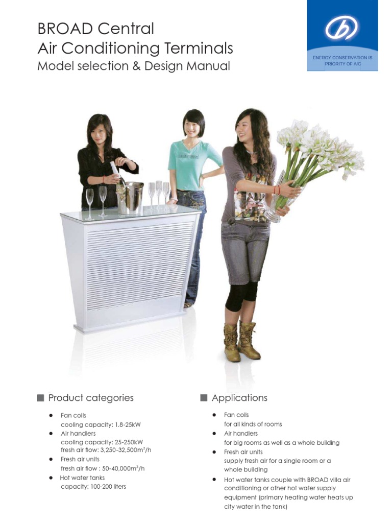 BROAD Air Conditioning Design Manual | PDF