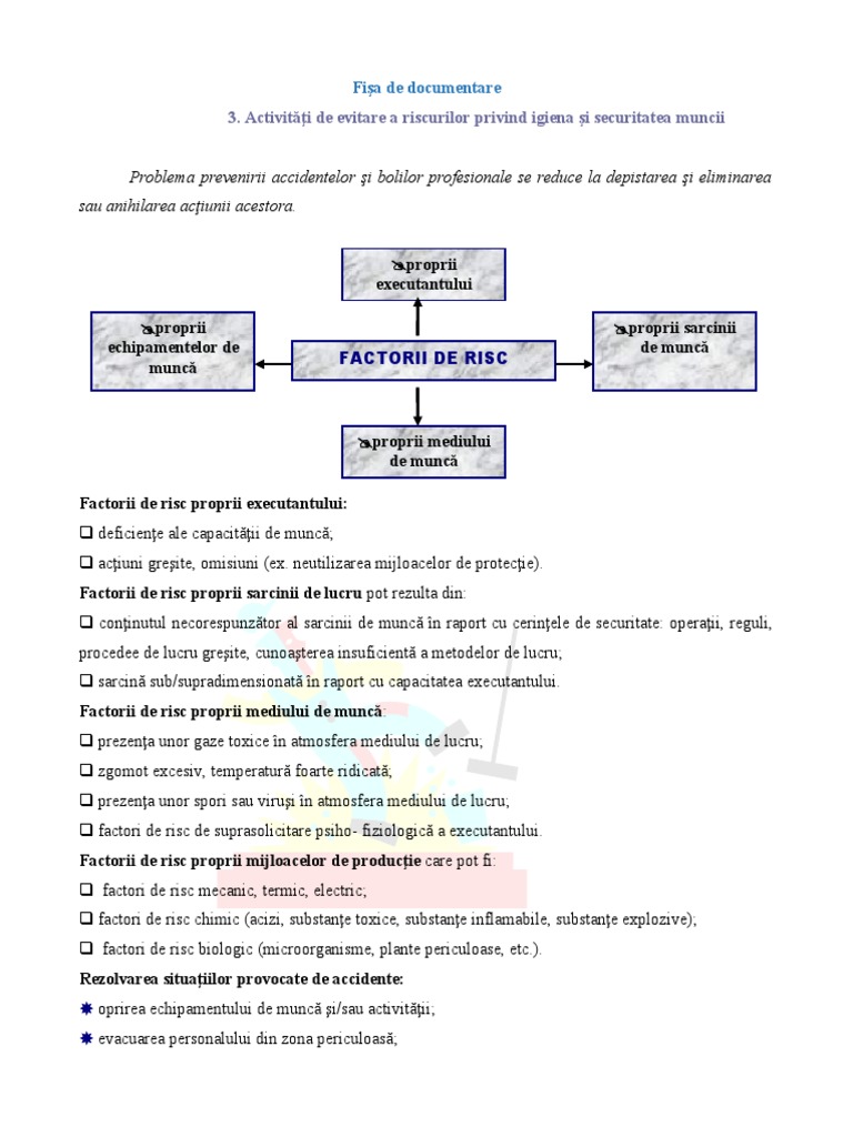 Factorii de Risc | PDF