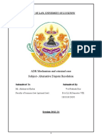 Adr Assignment PDF