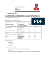 Rajalakshmi.k - K BIO DATA