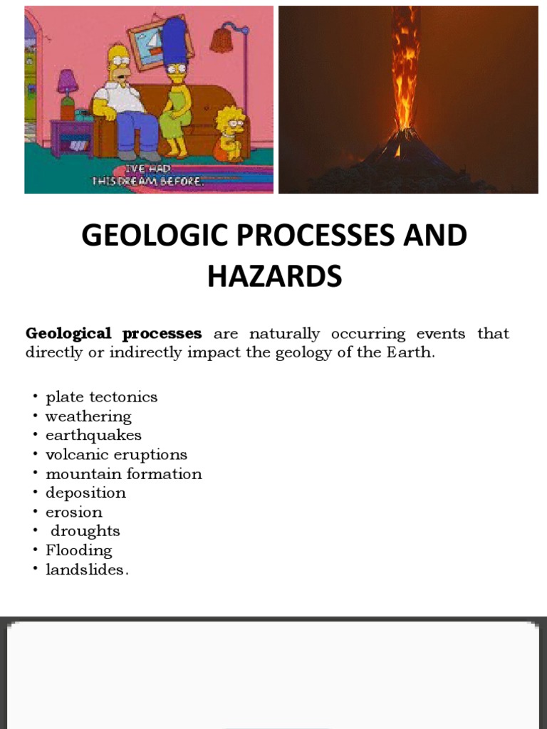 Geologic Processes and Hazards | PDF