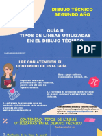 Tipos de Líneas Utilizadas en El DT 2do