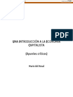 Una Introduccion A La Economia Capitalista Por Mario Del Rosal