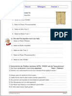 Aktiv - Passiv Übungen Station 1 - PDF Kostenfreier Download