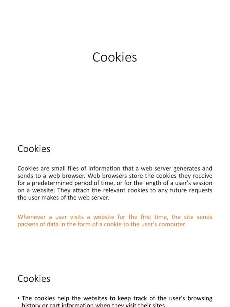 Cookies and sessions pdf