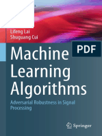 Machine Learning Algorithms Adversarial Robustness in Signal Processing - Li
