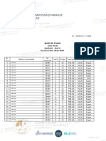 Medicina An 6 - Burse de Studiu - Final