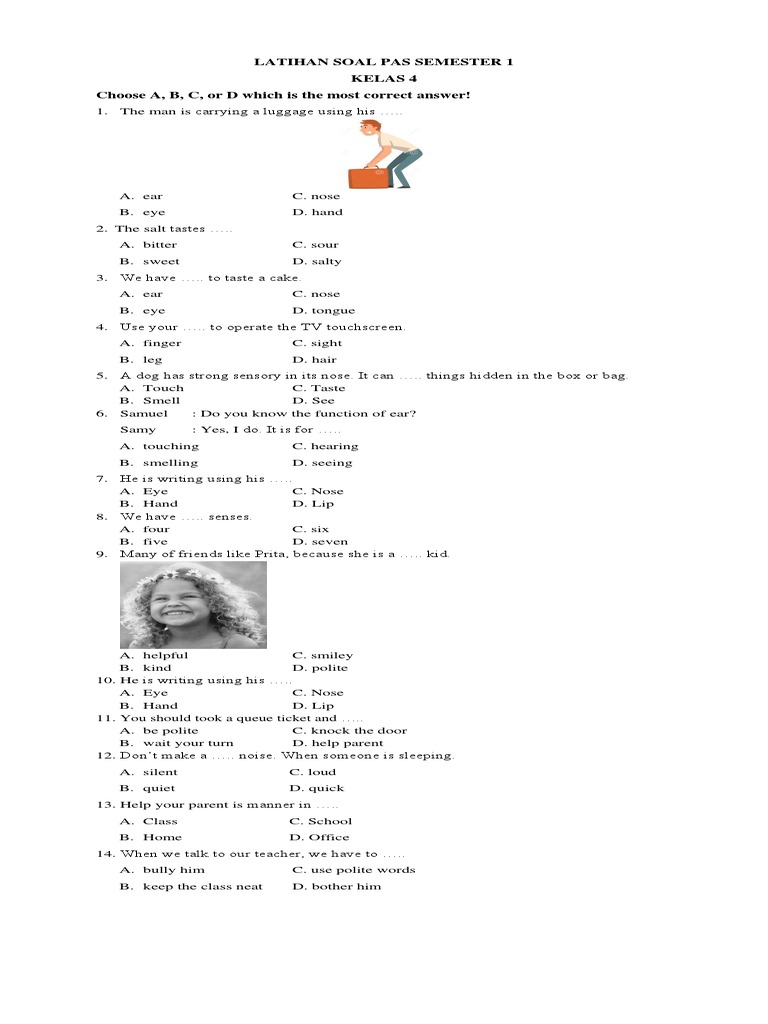 Latihan Soal Ulangan SKI Kelas 4 SD Semester 1 dengan Kunci Jawaban
