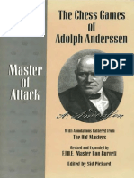 1 The Chess Games of Adolph Anderssen
