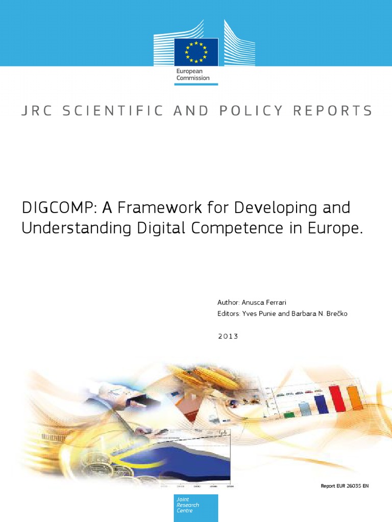 DIGCOMP Framework for Digital Competence | PDF