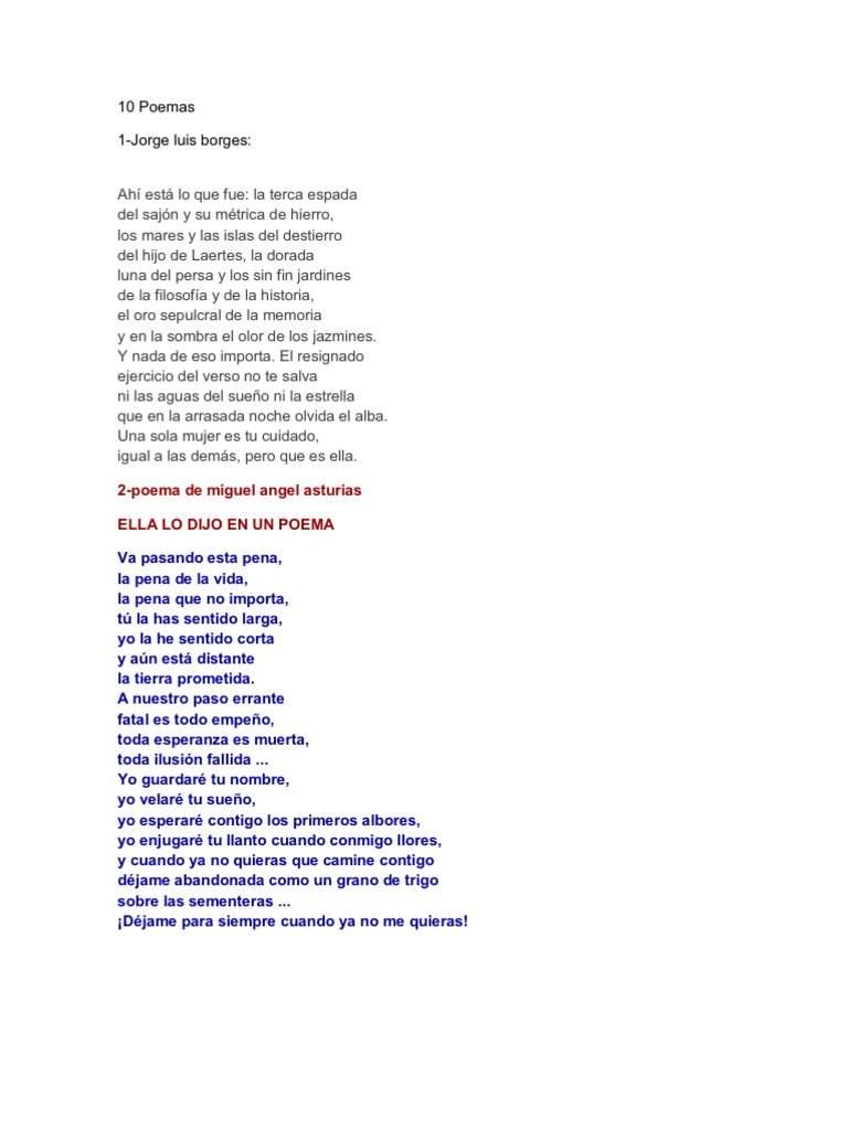 Que Es La Poesia De Autor