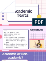 8 Main Language Features of Academic Texts