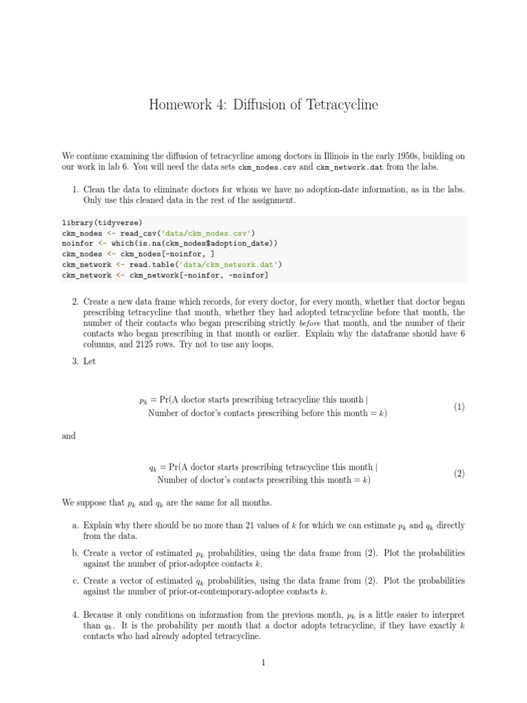 Homework 04 | PDF