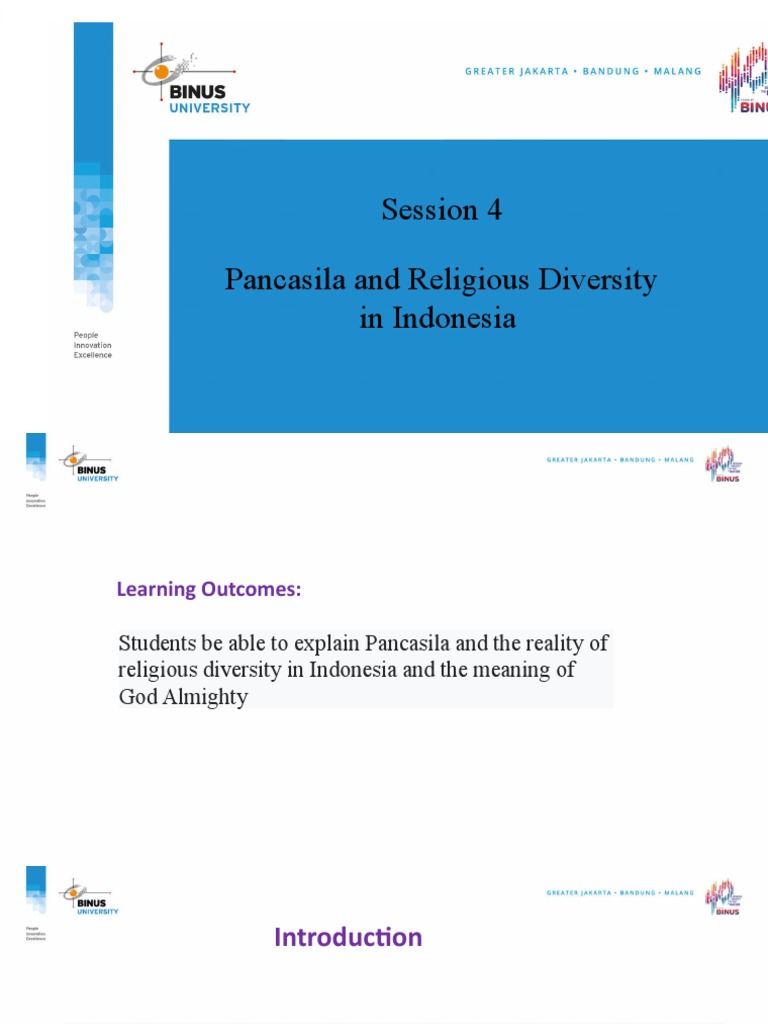 Pancasila and Religious Tolerance in Indonesia | PDF