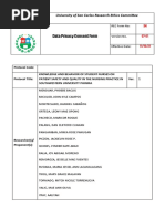 USC REC F 34 Data Privacy Consent Form 2