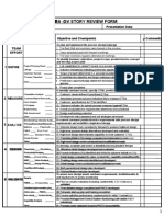 DMADV Checklist Template