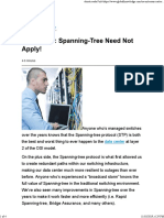 Cisco UCS - Spanning-Tree Need Not Apply