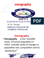 Demography - Meaning, Source, Data Mod1