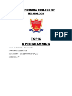 Rahul Nath - 11 - C Proggram - LabWork