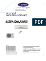 Split Type Aircon Installation Manual