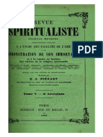 Revue Spiritualiste v5 n6 1862 Jun