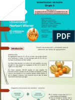 Elaboración de Un Producto Alimenticio, de Su Proceso Tecnológico y Diagrama de Flujo