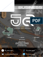 Chapter II Business Plan