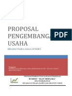 Hotlin - Contoh Proposal Kegiatan Usaha Loundry - Kelompok 4