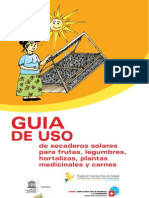 Guia Secado Solar