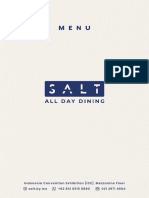 SALT Resto Menu